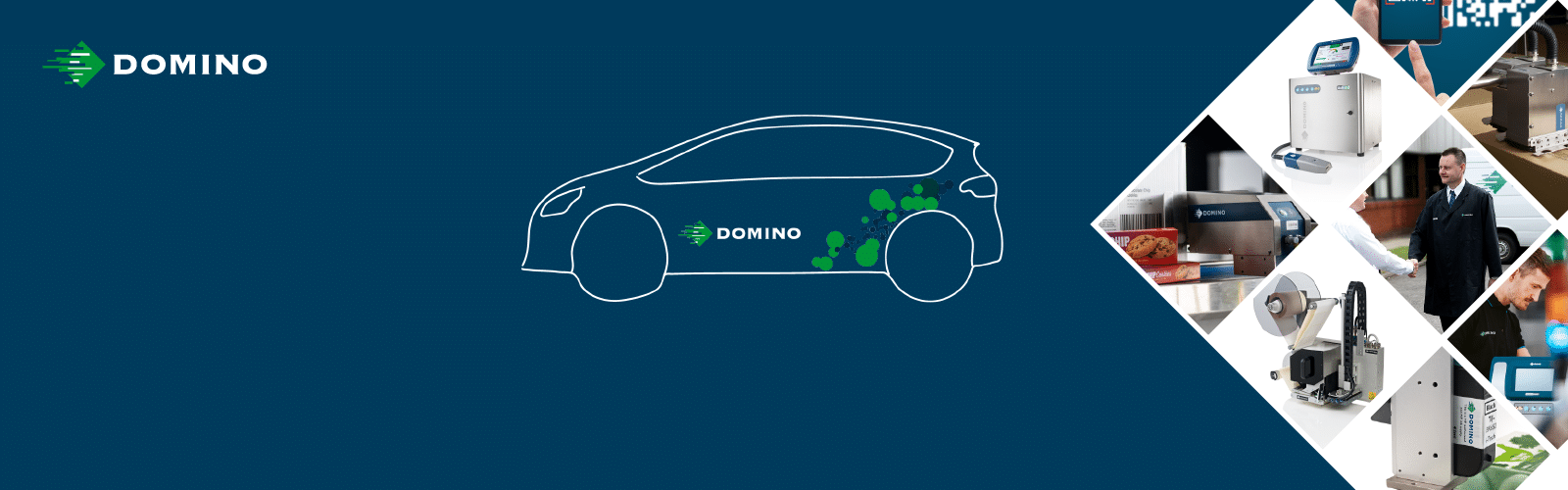 Køb alt fra etiketprinter til selvklæbende etiketter hos DominoSystems